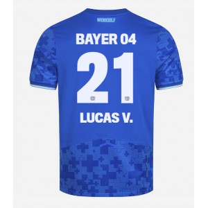 Fotbalové Dres Bayer Leverkusen Lucas Vazquez #21 Třetí Oblečení 2025-26 Krátký Rukáv